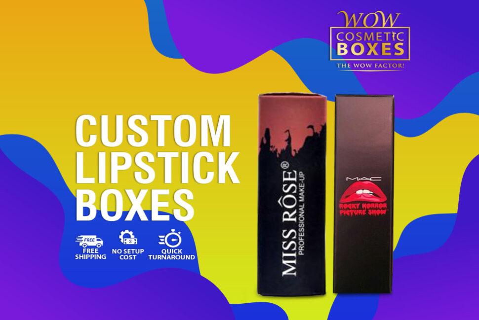 Custom Lipstick Boxes