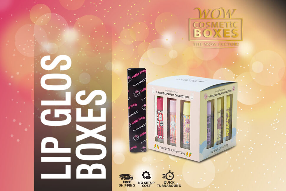 Lip gloss boxes