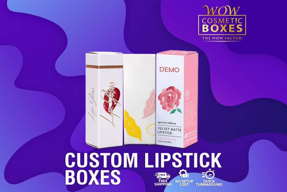 Custom Lipstick Boxes