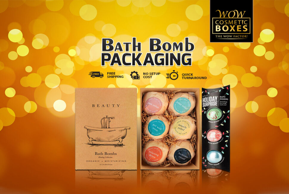 Bath Bomb packaging