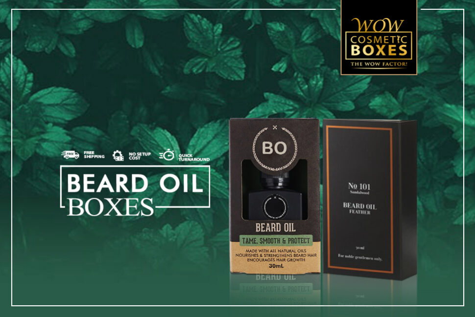 Beard Oil Boxes