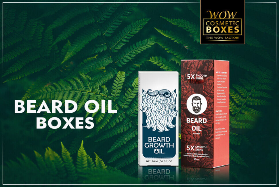 Beard Oil Boxes