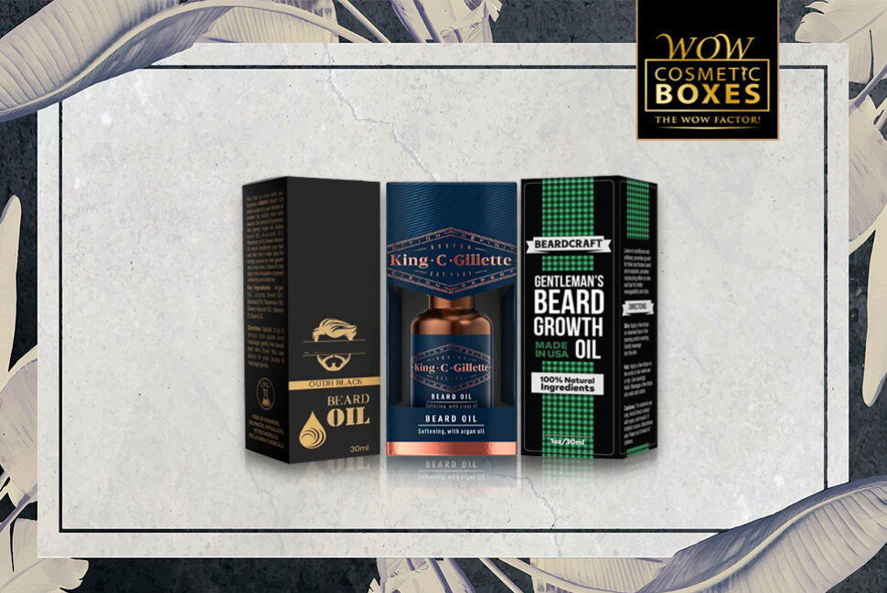 Beard Oil Boxes