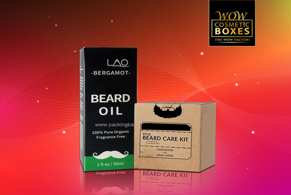 Custom Beard Oil Boxes