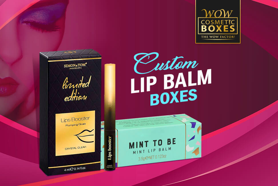 Custom Lip Balm Boxes