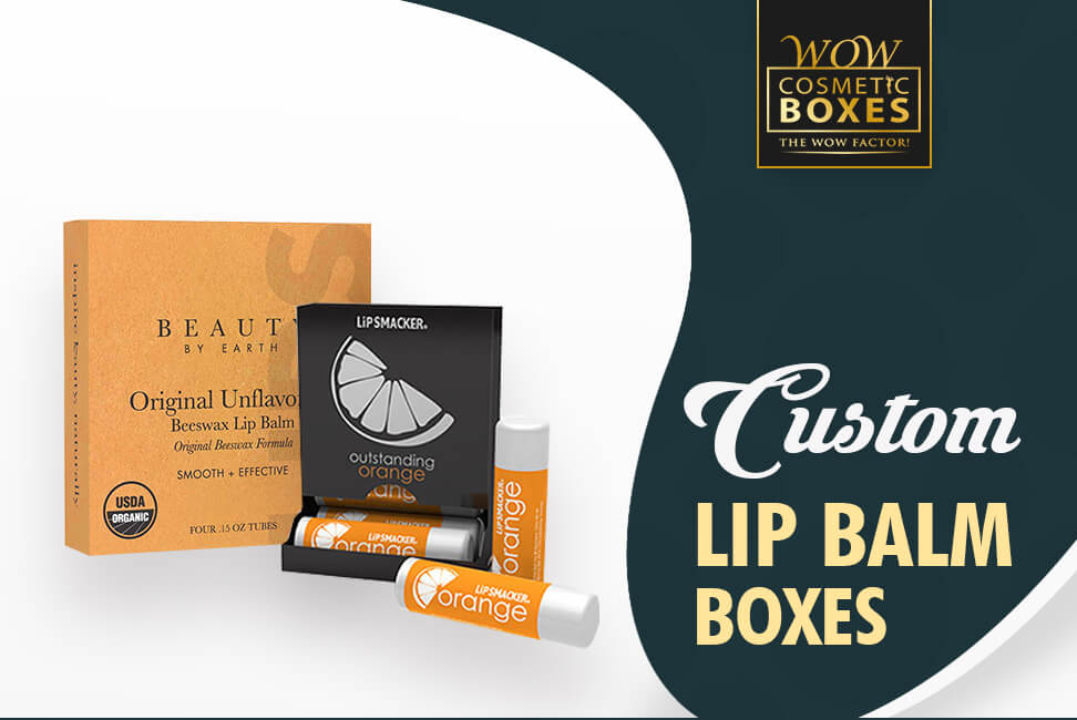 Custom Lip Balm Boxes