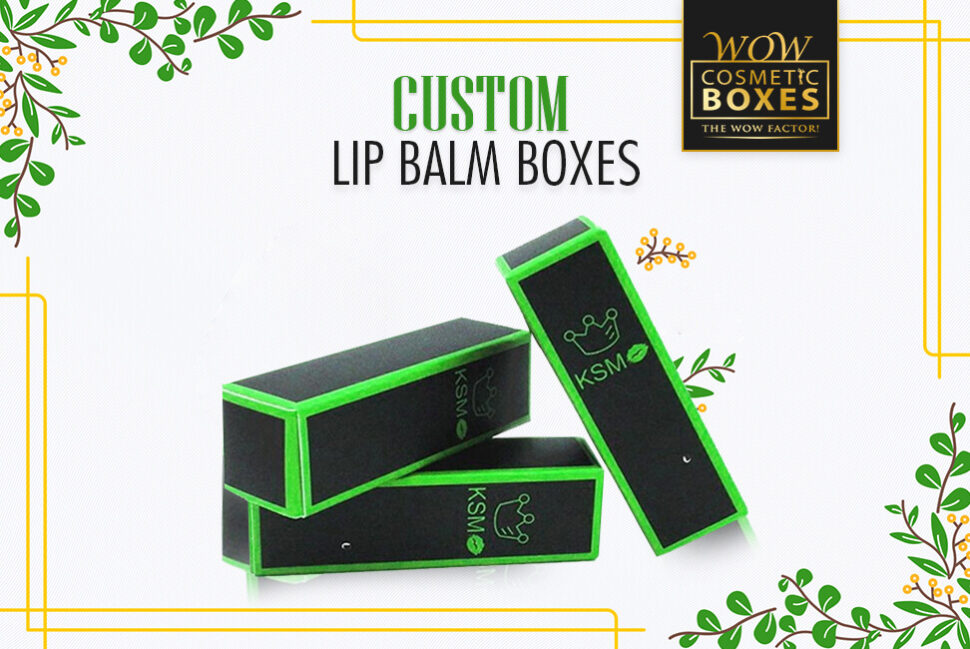 Custom Lip Balm Boxes