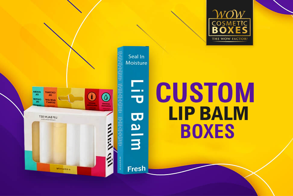 Custom Lip Balm Boxes