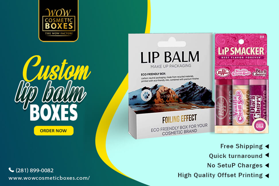 Custom Lip Balm Boxes