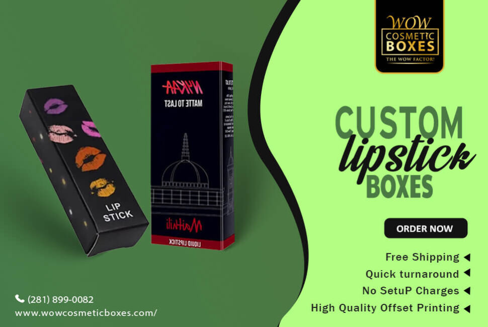 Custom Lipstick Boxes