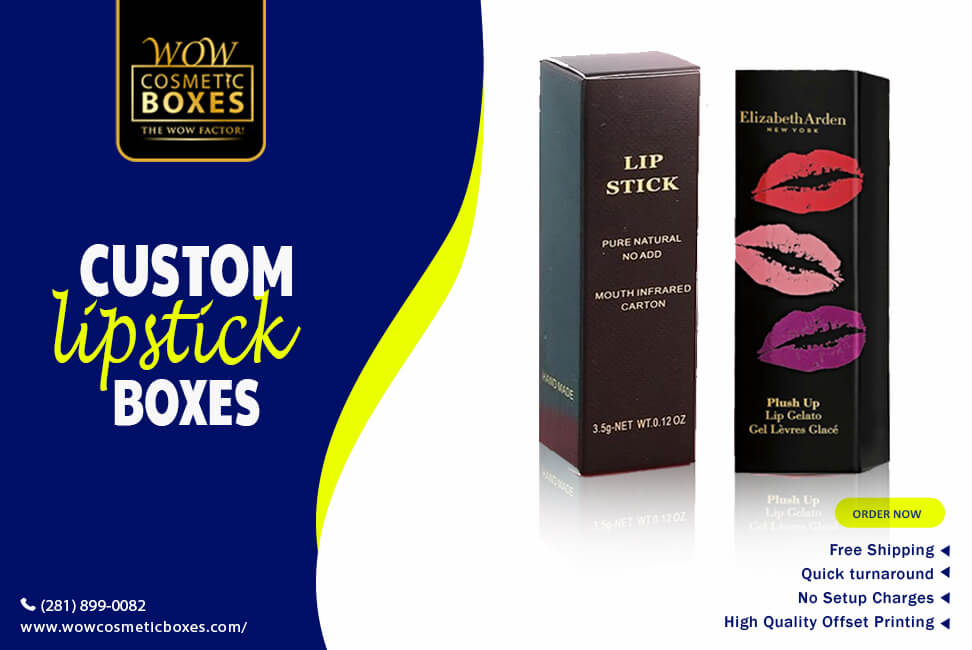 Custom Lipstick Boxes