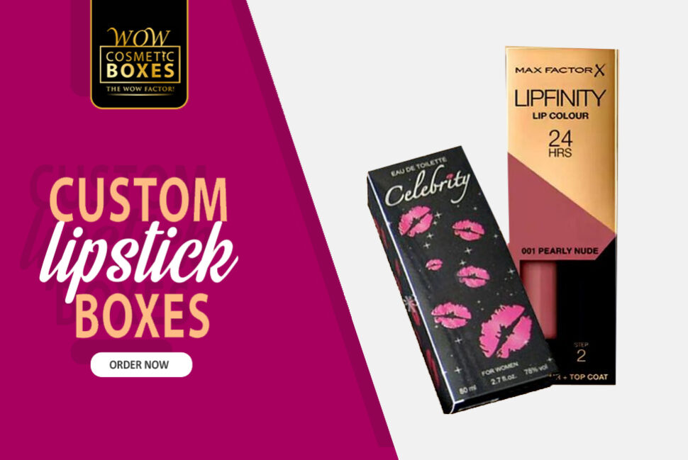 Custom Lipstick Boxes