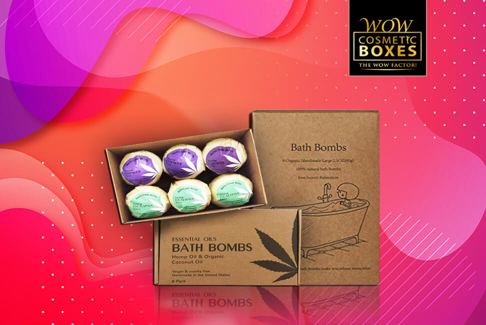 Eco Friendly Bath Bomb Boxes