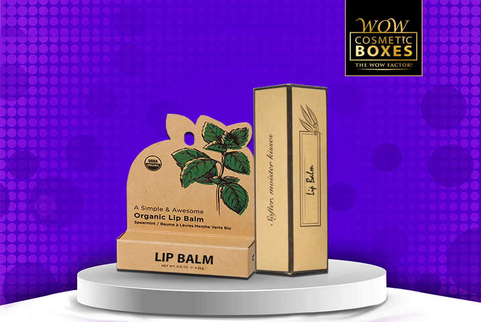 Eco Friendly Lip Balm Boxes