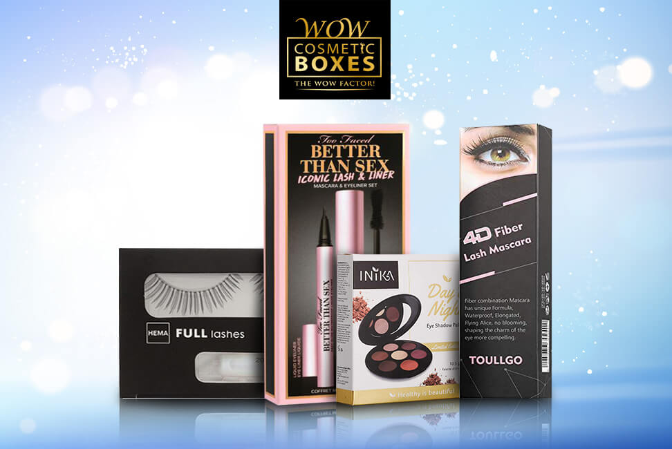 Eye Makeup and Eyelash boxes