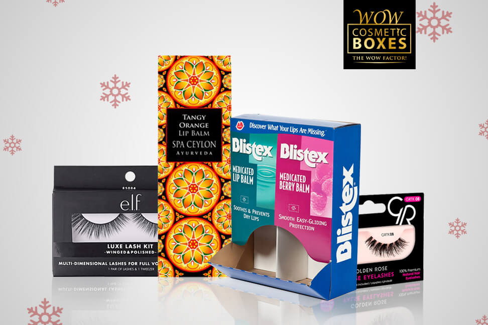 Eyelash and Lip Balm Boxes