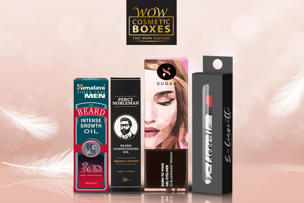 Eyeliner and Beard Oil Packaging