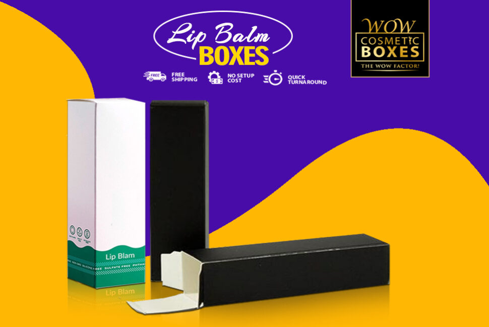 Lip balm boxes