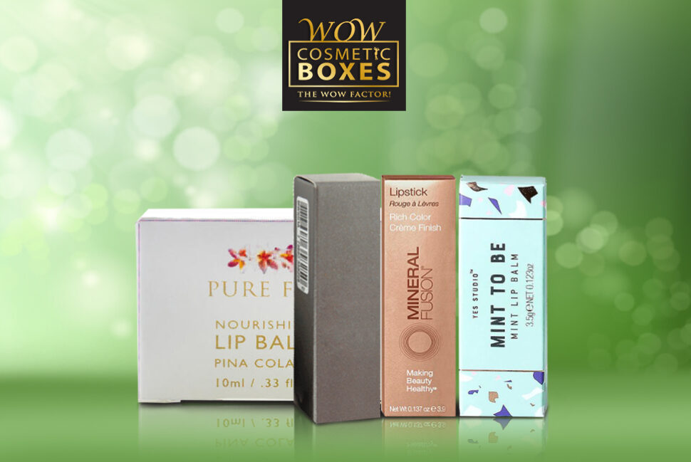 lipstick & lip balm boxes